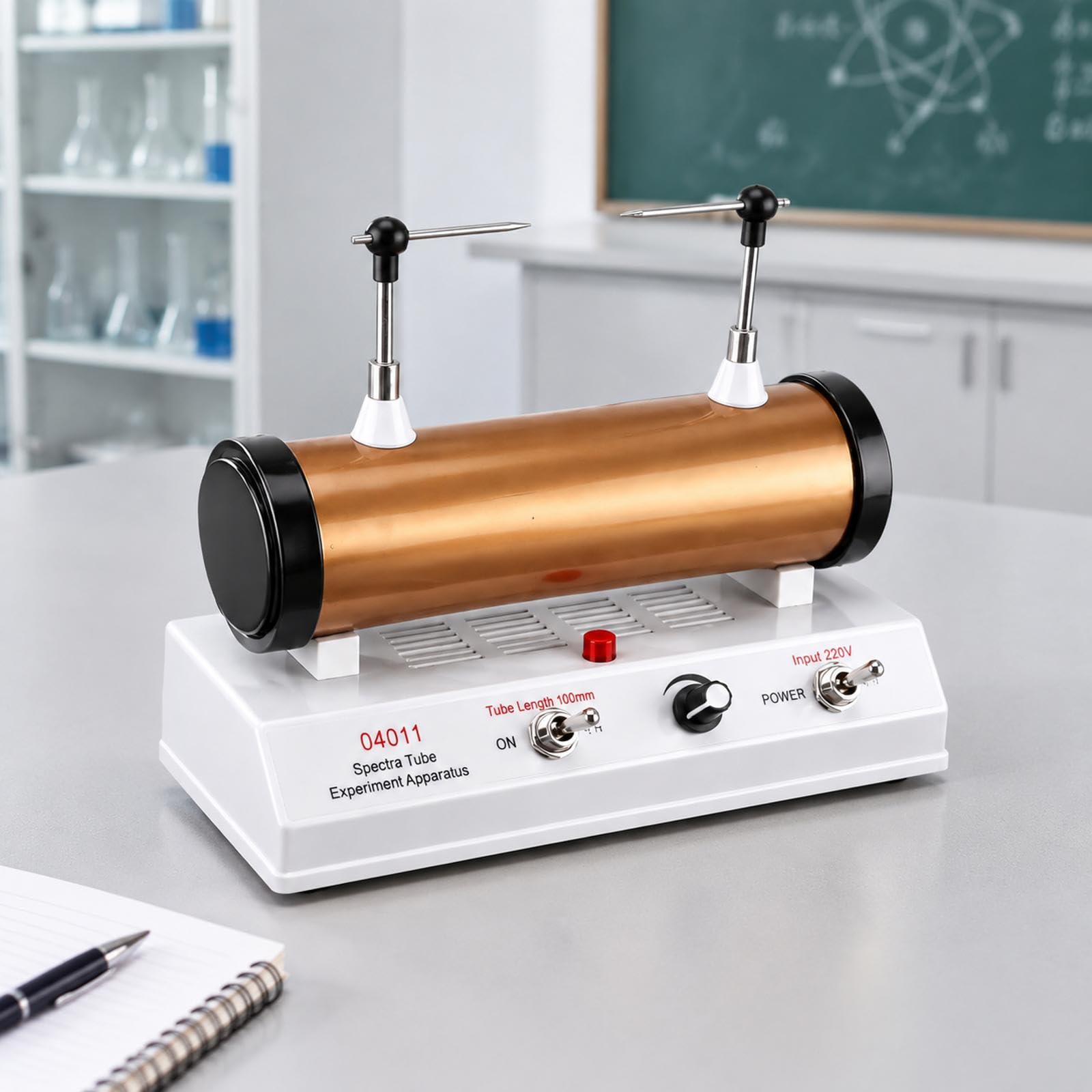 Aparato de enseñanza de laboratorio para física, electrónico