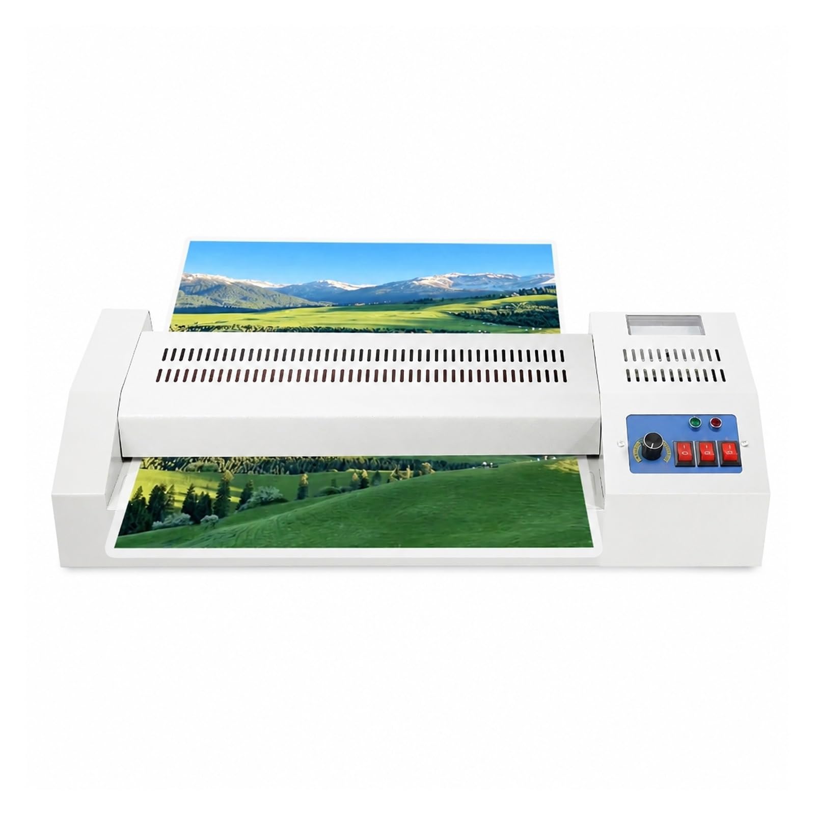Laminator, Laminator 600W A3 A4 Na Gorąco I Zimno do domu i biura | Metalowy Korpus, Regulowana Temperatura, Do Użytku Biurowego Szkolnego