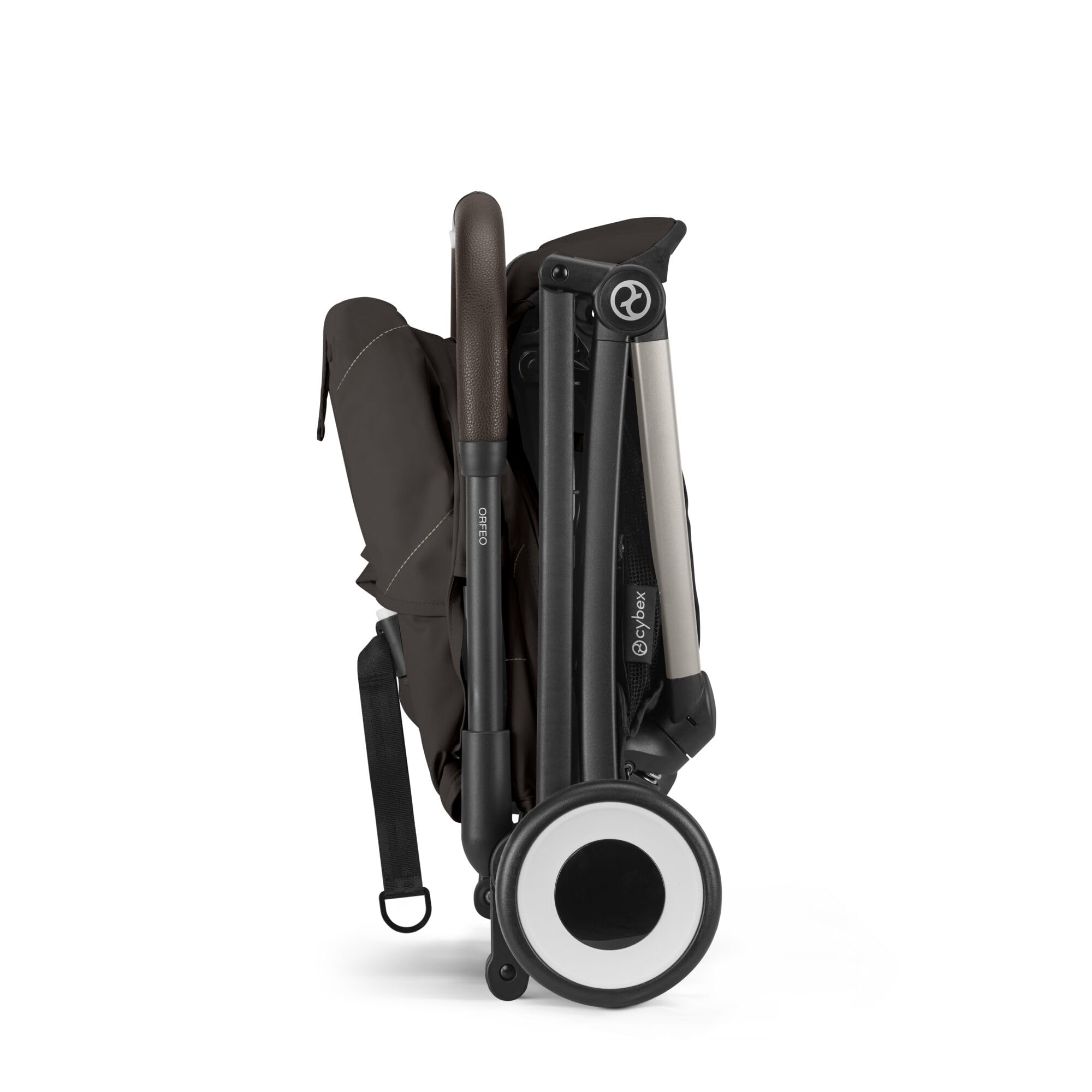 CYBEX - Poussette ultra compacte et confortable - ORFEO - 4 roues - Chocolate Brown