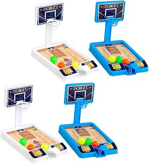 CIYODO Desktop Table Basketball Games 4 Sets Desktop Basketball Machine Over Door Basketball Hoop Indoor Basketball Shooting Game Mini Mini Finger Toys