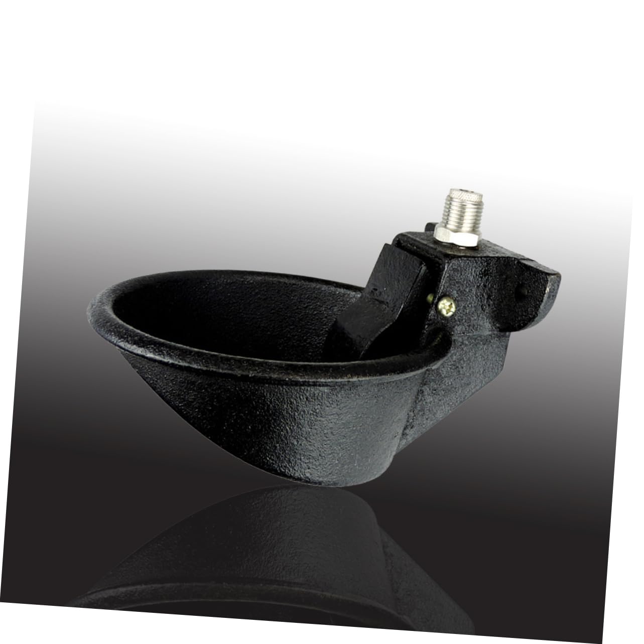 Bebedero de Agua para Cerdos de Hierro y Acero Inoxidable, Automático, Antivuelco, para Granja y Hogar, 100% para Animales de Granja