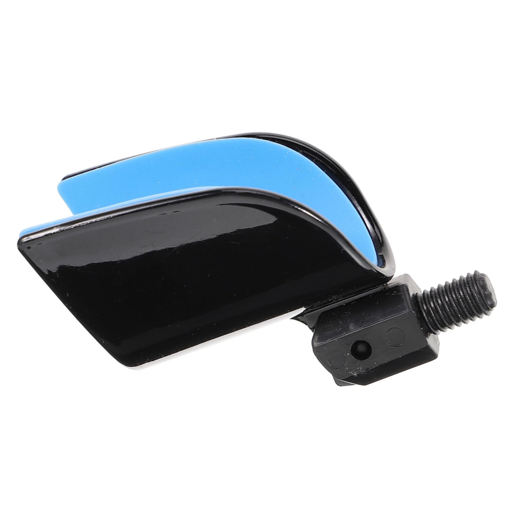Sosoport 5 Staffe Da Pesca Con Rimbalzo Automatico Testa Di Pecora Asta Torretta Forcella Anteriore Antiscivolo In Plastica Nera 1 Pz Croissant Verticale