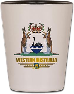 CafePress Western Australia COA Unique and Funny Shot Glass