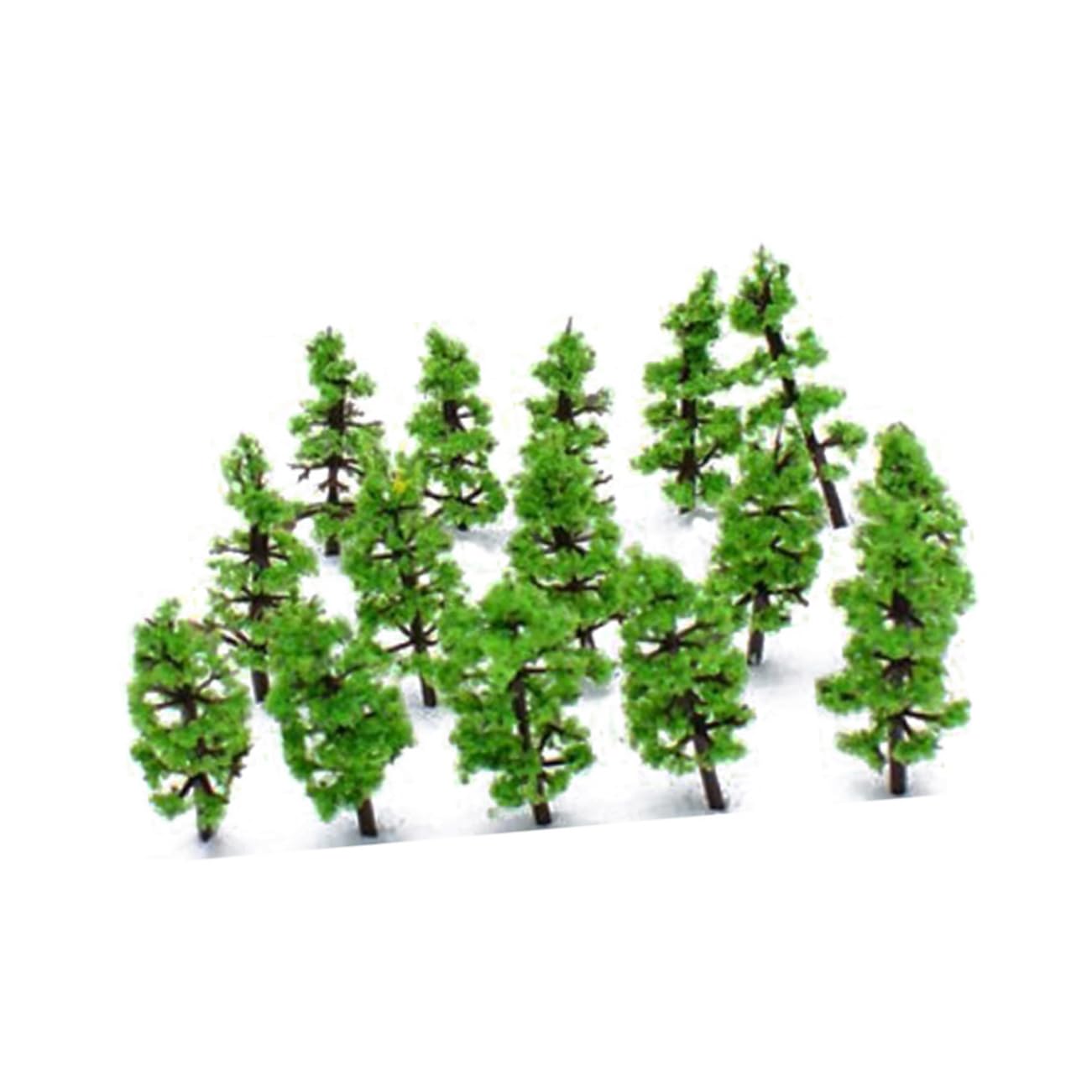 Tofficu 300 Pz albero modello verde alberi modello in scala i in scala scenario del treno scenario- o o paesaggio verde o del di