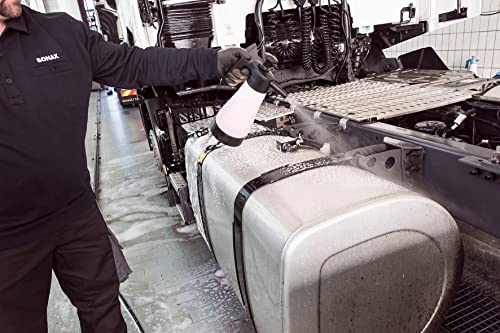 SONAX DruckpumpZerstäuber für saure/alkalische Produkte (1 Stück) stabile Sprayflasche zum bequemen Aufbringen von säure- und alkalienhaltigen Reinigungs- und Pflegemitteln | Art-Nr. 04969410