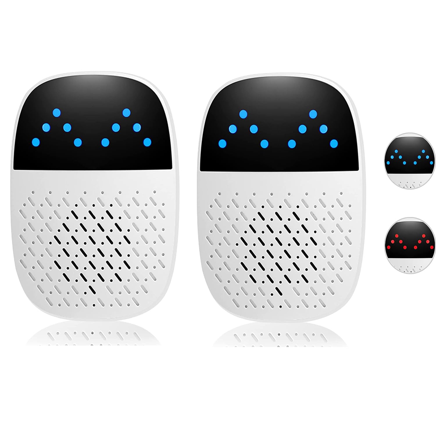 SYOSIPest Repeller Indoor Repellent for Roach, Rodent Mouse Bugs Mosquito Mice Spider Electronic Plug in Pest Control - Mosquito Repellent Indoors Repellers 2pcs