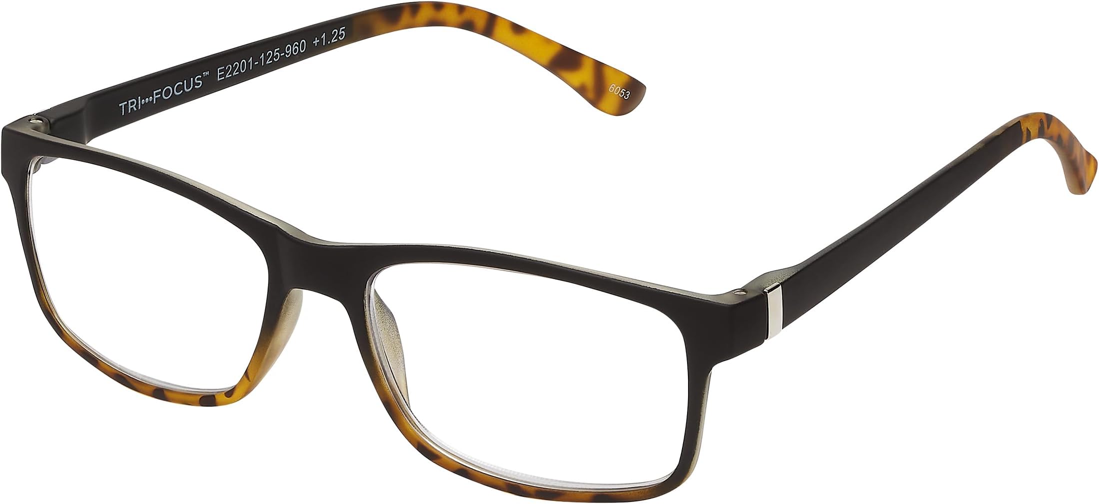 SAV Tri-Focus Unisex E2201 Tri Focus Reading Glasses - Flexible, Durable, Lightweight, High-Performance Readers