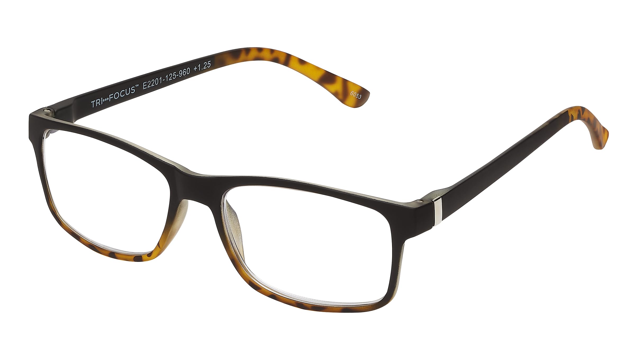 SAV Tri-Focus Unisex E2201 Tri Focus Reading Glasses - Flexible, Durable, Lightweight, High-Performance Readers