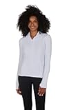 Half Zip Lightweight Workout Long Sleeve Athletic Jacket with Front Pockets and Thumbholes