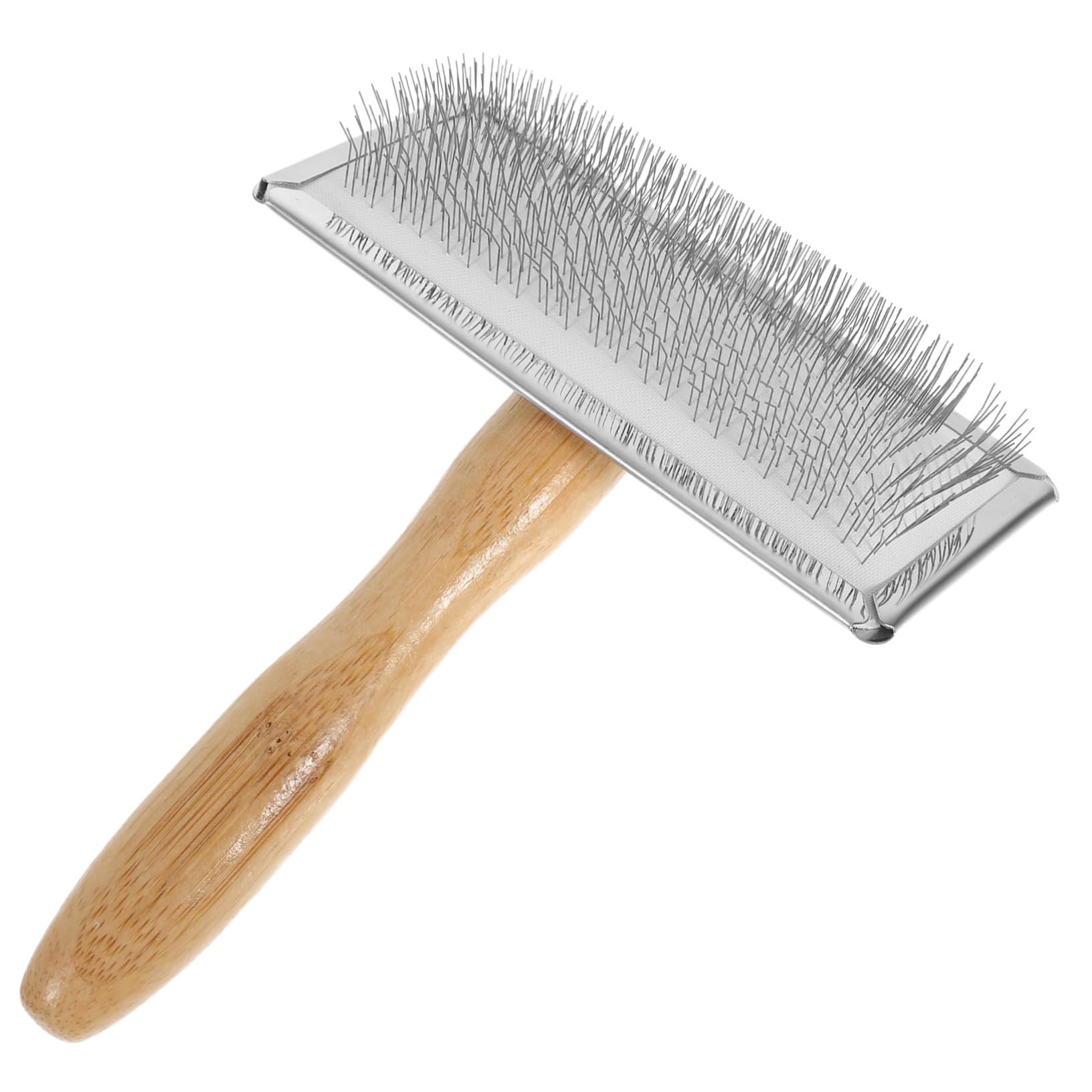 SEWACC Rapid Machine Craft Needle Felting Brush Portable Felting Wool Carder for Wool Products