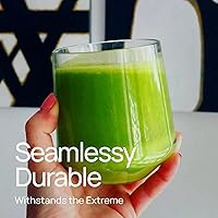 Vista 5 de Drinique Copas de vino irrompibles sin tallo, juego de 4, plástico Tritan de 12 onzas, fabricadas con 50% contenido reciclado, reutilizables, aptas