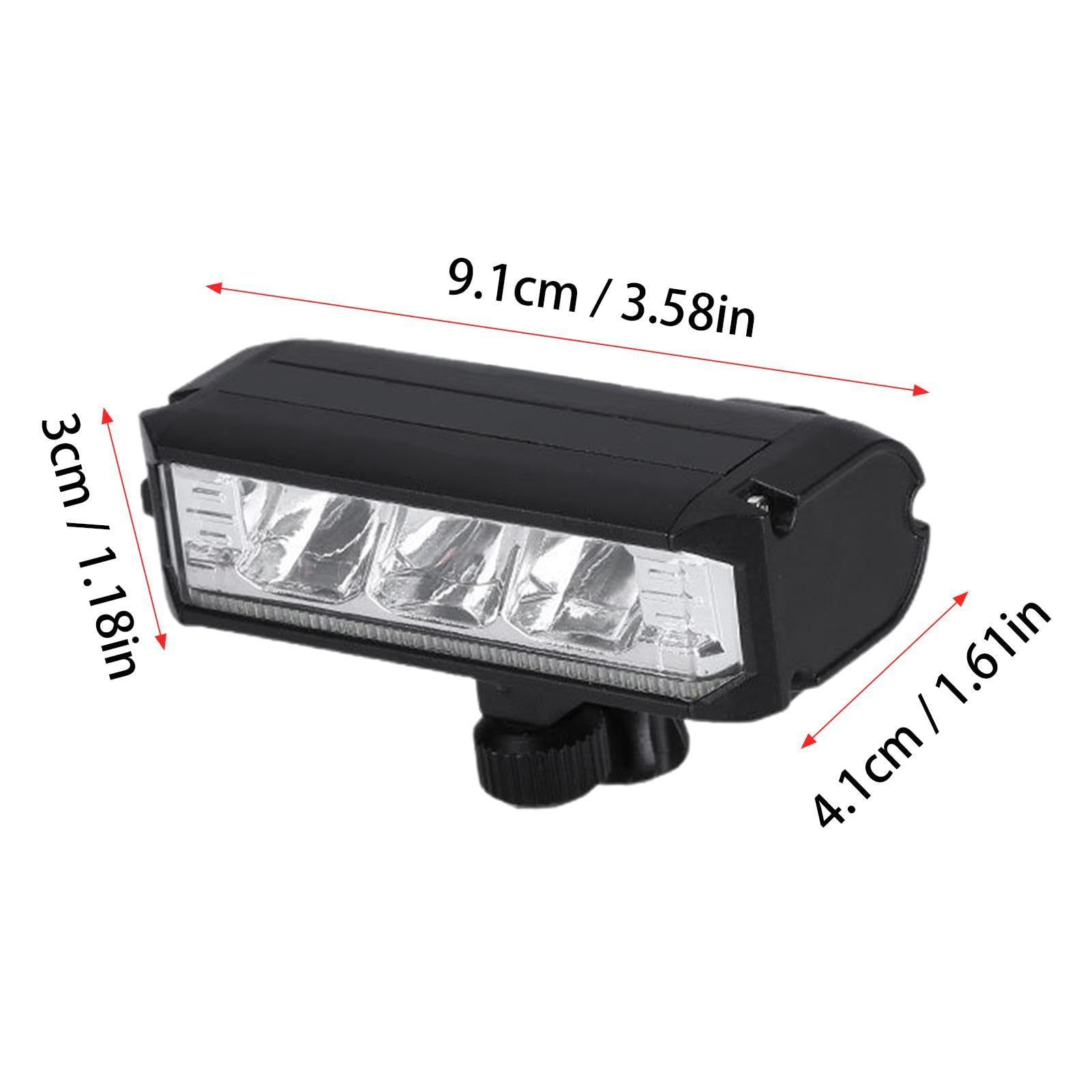 Faro Anteriore Bici 1200 Lumen - Impermeabile, 6 Modalità, Ricaricabile, Per Mountain Bike E Scooter