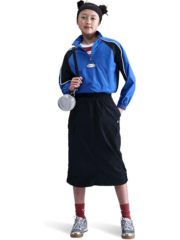 Blue Nike Sportswear Track Jacket (Big Kid)