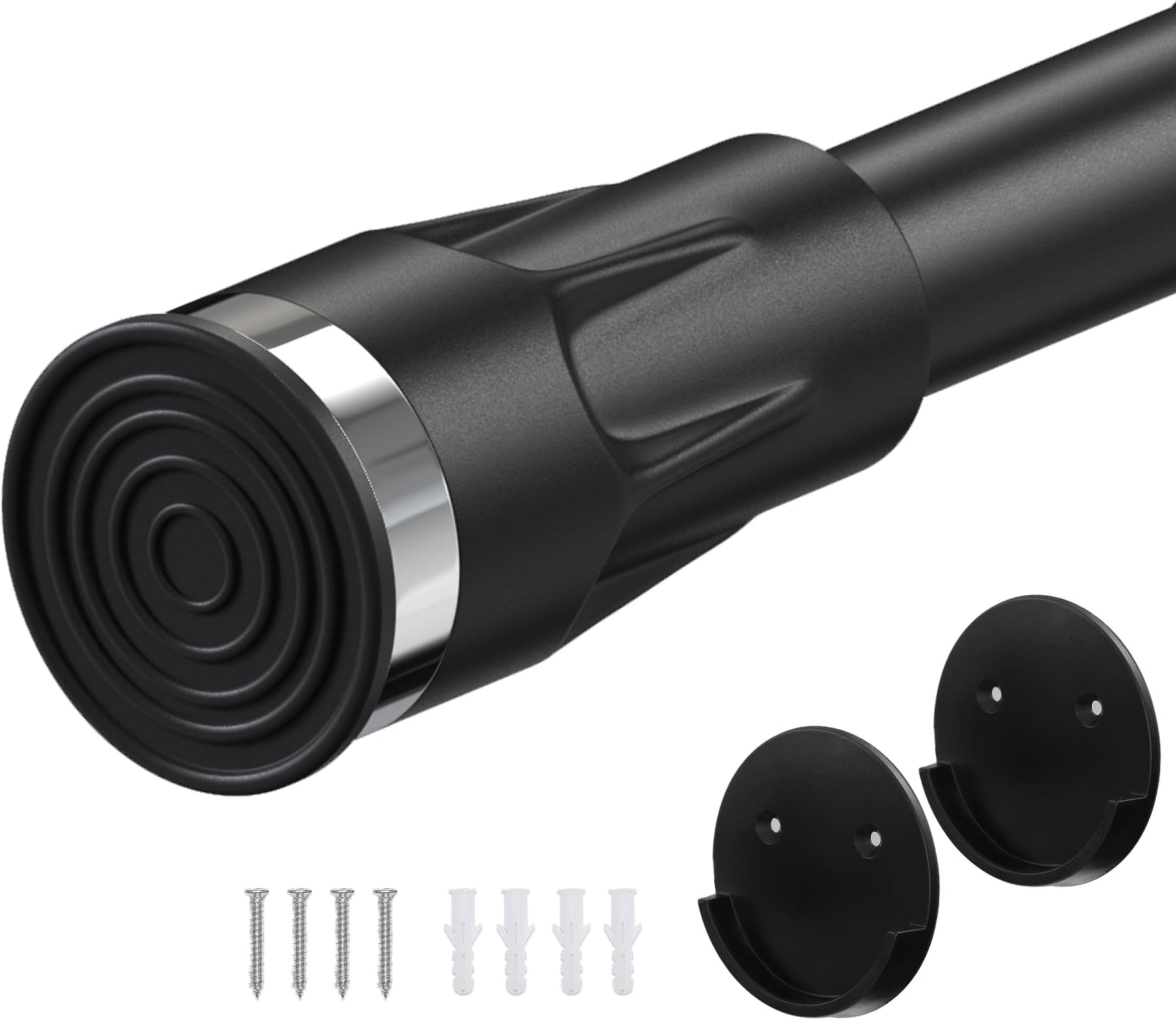 Closet Rod for Hanging Clothes, 28 to 98 Inch Adjustable