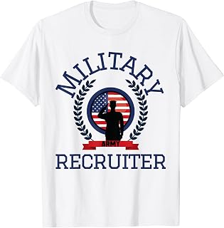Army Recruiter for men and women doing military recruiting T-Shirt