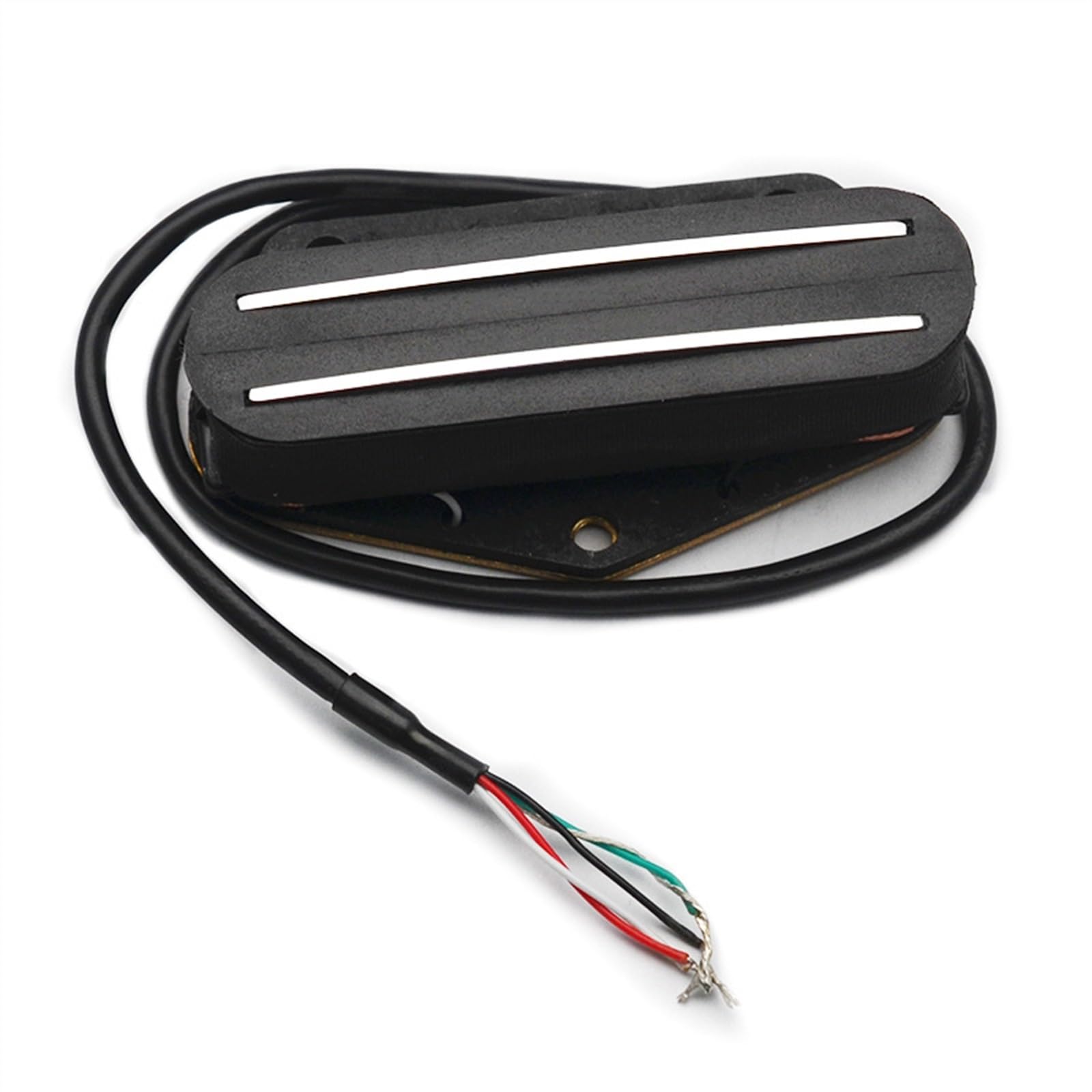 E-Gitarre Pickups Set TL Bridge Humbucker E-Gitarre Humbucker Double Rail Double E-Gitarre Pickup Schwarz