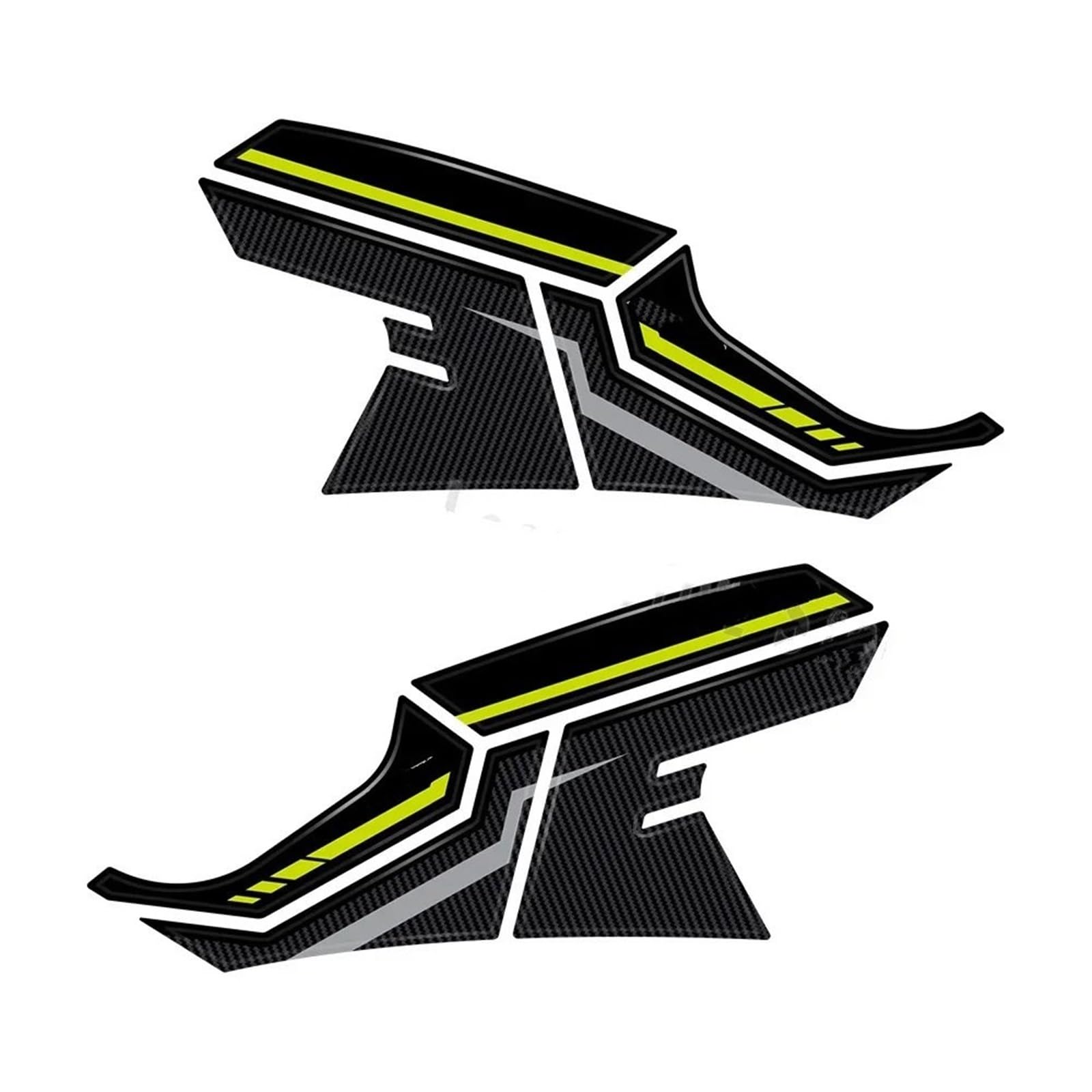 Paraserbatoio per Moto Kit di Adesivi in ​​Gel epossidico per Protezione Serbatoio Moto CF Moto 800MT, Adesivi Decorativi Impermeabili Serbatoio Moto Auto Adesivo(Side Tank Pads)