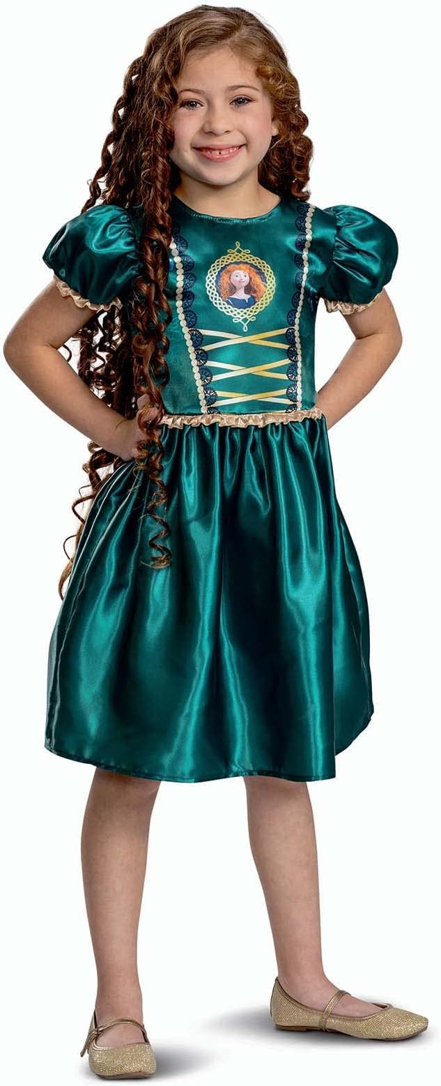 Disney Kostium Merida Standardowy Dziewczynka Sukienka Oficjalna Rebeliantów Disney Dziewczynki Dostępne Rozmiar XS, S, M