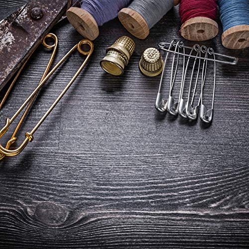 Zipcci 2 Inch Safety Pins Heavy Duty - 200 Pcs Large Safety Pins - Safety Pins - Heavy Duty #TOP4