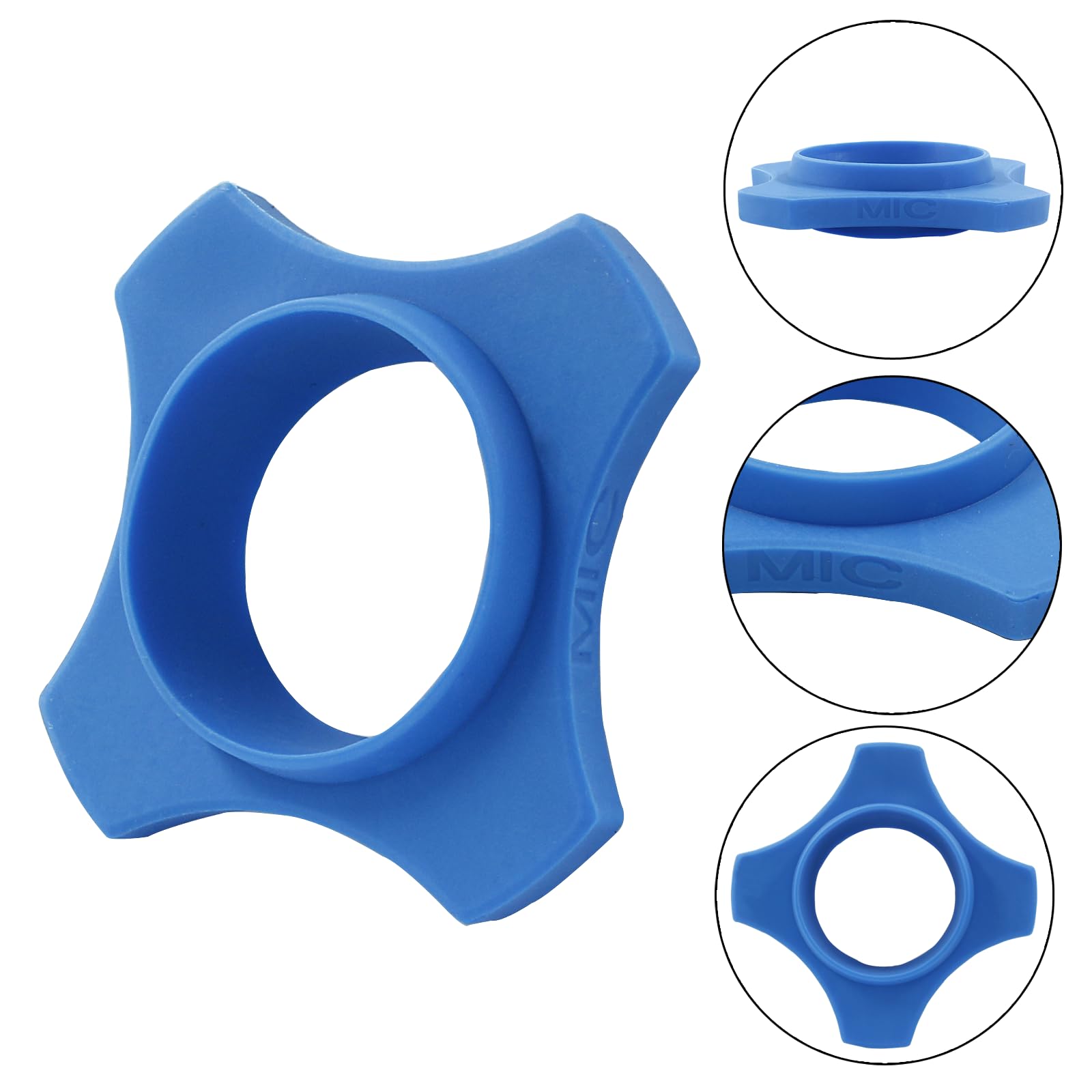 4 Pcs Microphone Anti-Roll Rubber Rings Mic Rolling Protection Anti-Slip Rubber Rolling Rings(Multi Color)