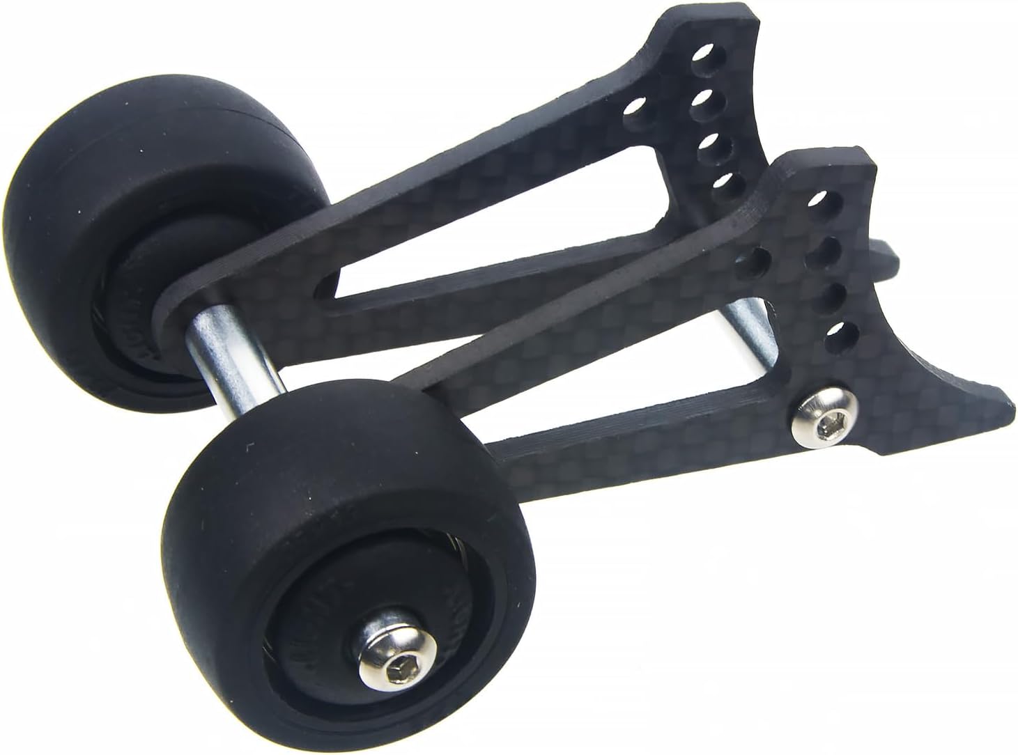 CW-01 Carbon Fiber Adjustable Head Up Double Wheelie Bar Kit for Tamiya RC Car Lunch Box Grsshopper Hornet Midnight Pumpkin Chassis Upgrades Parts