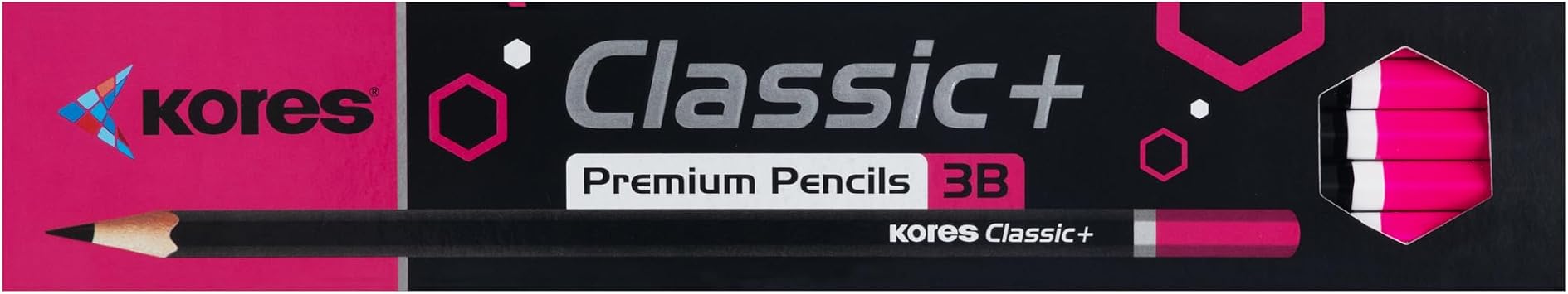 أقلام الرصاص Kores Classic + المميزة - عبوة من 5 صناديق