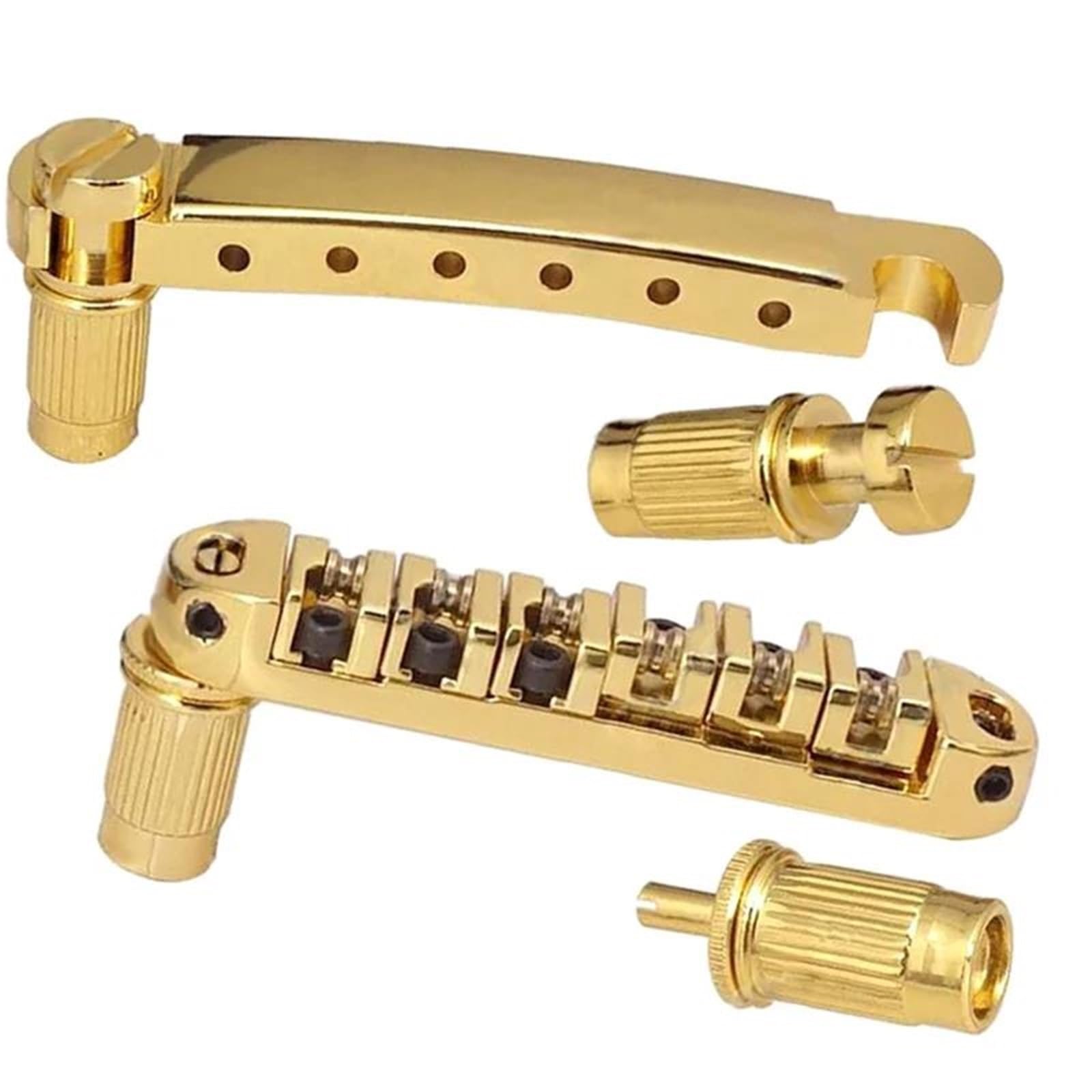 Mostek do gitary Roller Tailpiece Gold A57T Mostek Gitary Profesjonalnej