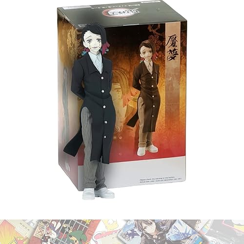 Banpresto Enmu: 6.7 in Oni no Sou Estatua Figurita Vol.3 Incluido con 1 A.C.G. Compatible Tema Trading Card (17836)