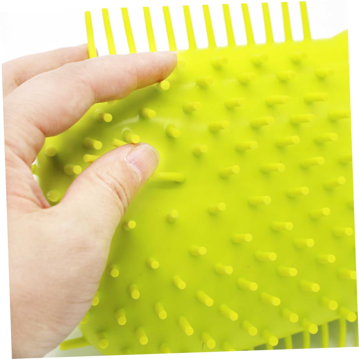 BESPORTBLE 2stücke Dual Purpose Silikon Pfotenreiniger Für Hunde Pet Footbath Tool Mit Massagefunktion Flexibles Material Grünes Design Zur Sanften Reinigung Und Massage Der Hundepfoten