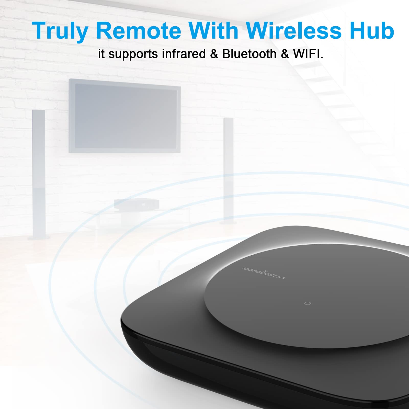 Amazon | SofaBaton X1リモコン ハブ付き スマートアプリ設定