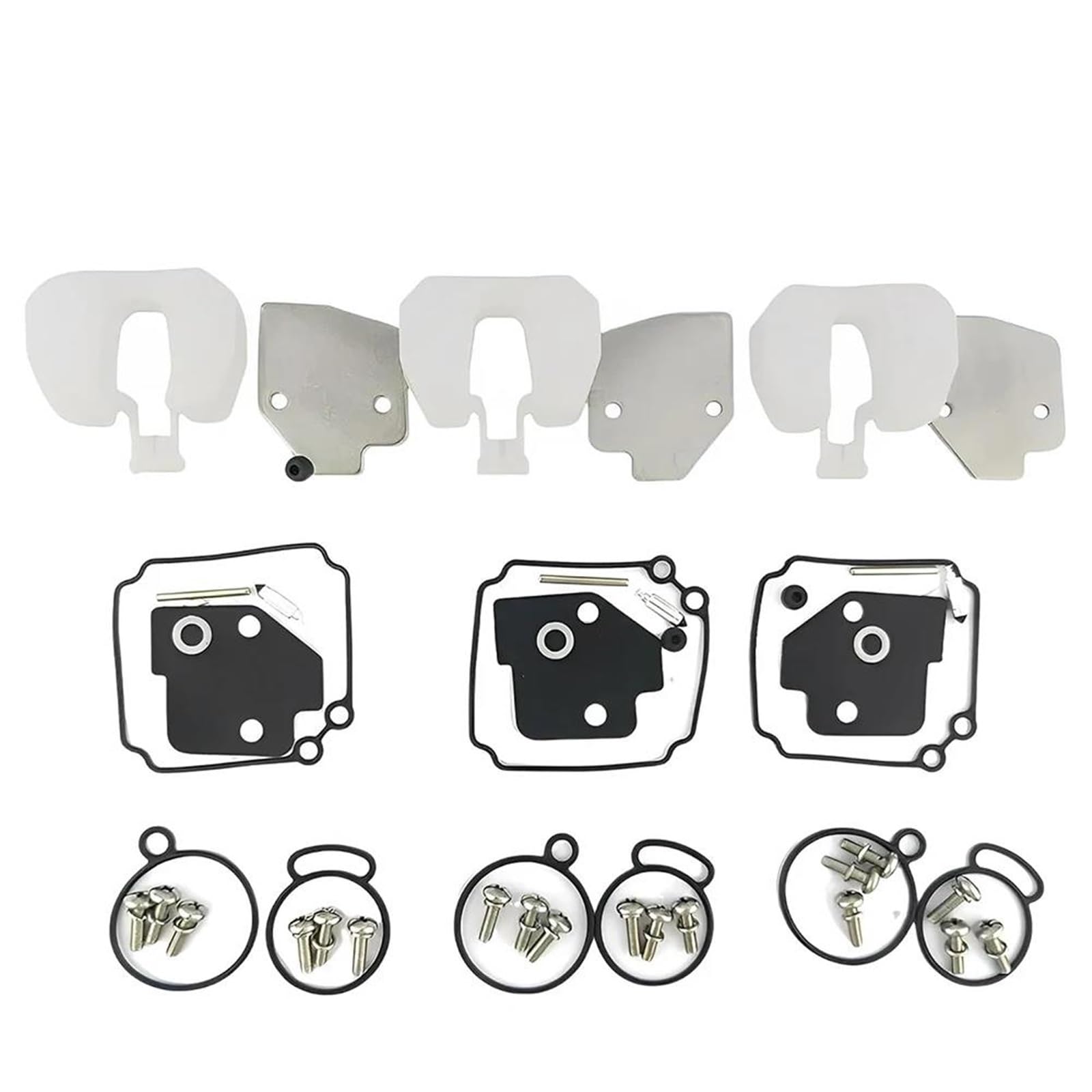 Set Riparazione Carb Kit Di Riparazione Carburatore Sostituisce I Componenti Per Motori Fuoribordo Per Tohatsu Per Nissan 40HP 50HP M40D M50D Revisione Kit Ricostruzione Fuoribordo