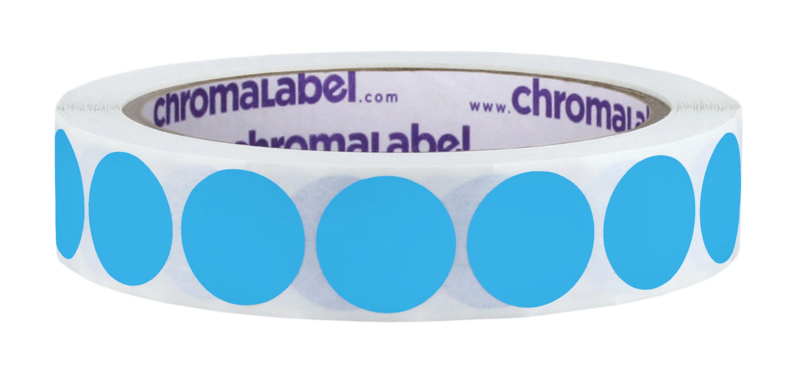 ChromaLabel Dots 3/4 Inch Round Colored Stickers, Removable Sticky Dots Color Coding Labels, Ideal Dot Stickers for Office and School Projects - 1000