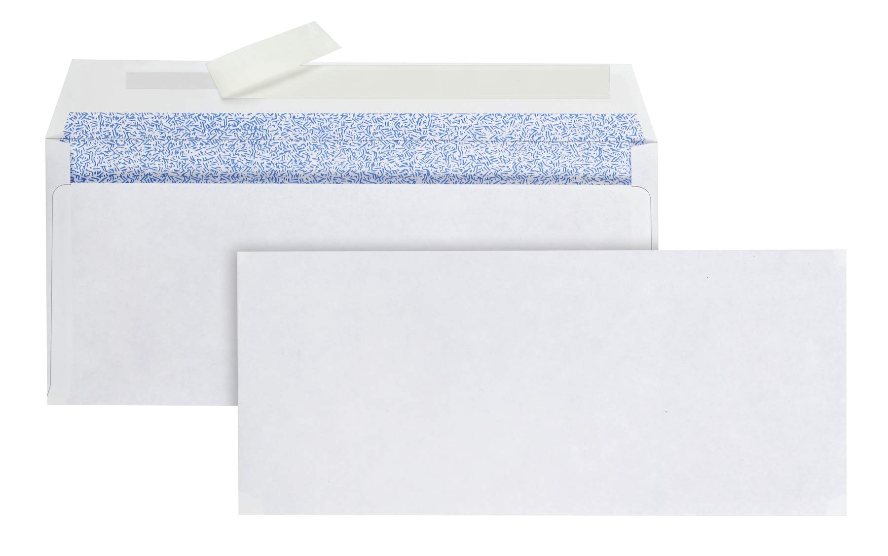 Columbian #10 Security Tinted Envelopes, Grip-Seal, 4-1/8" x 9-1/2", White, 250 Per Box (CO148)
