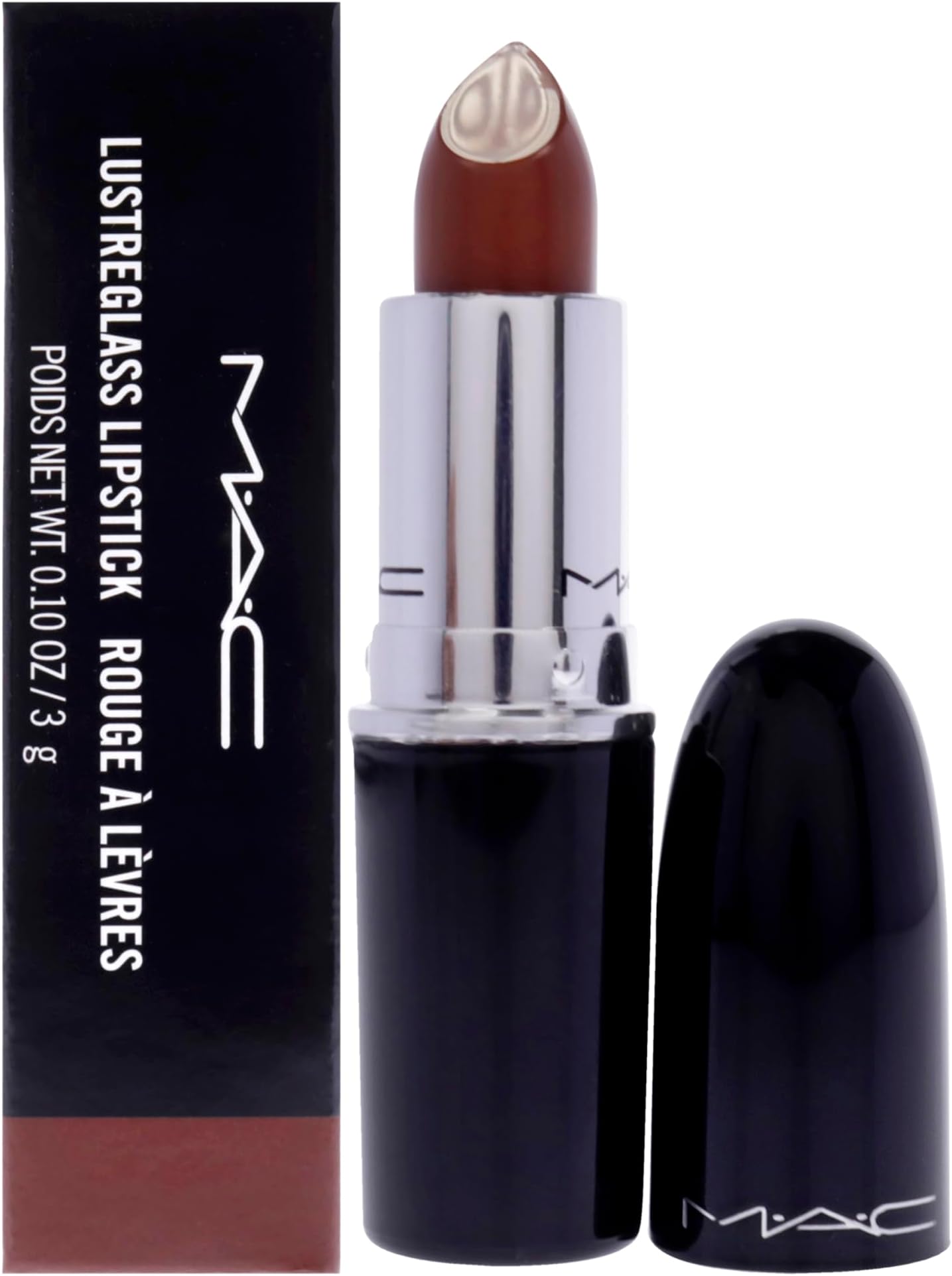 Lustreglass Lipstick - 554 Cant Dull My Shine by MAC for Women - 0.1 oz Lipstick