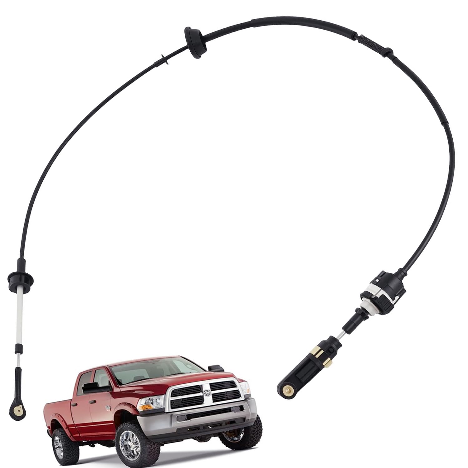Cable de cambio automático 68039341AE soluciona palanca dura en Ram 2500
