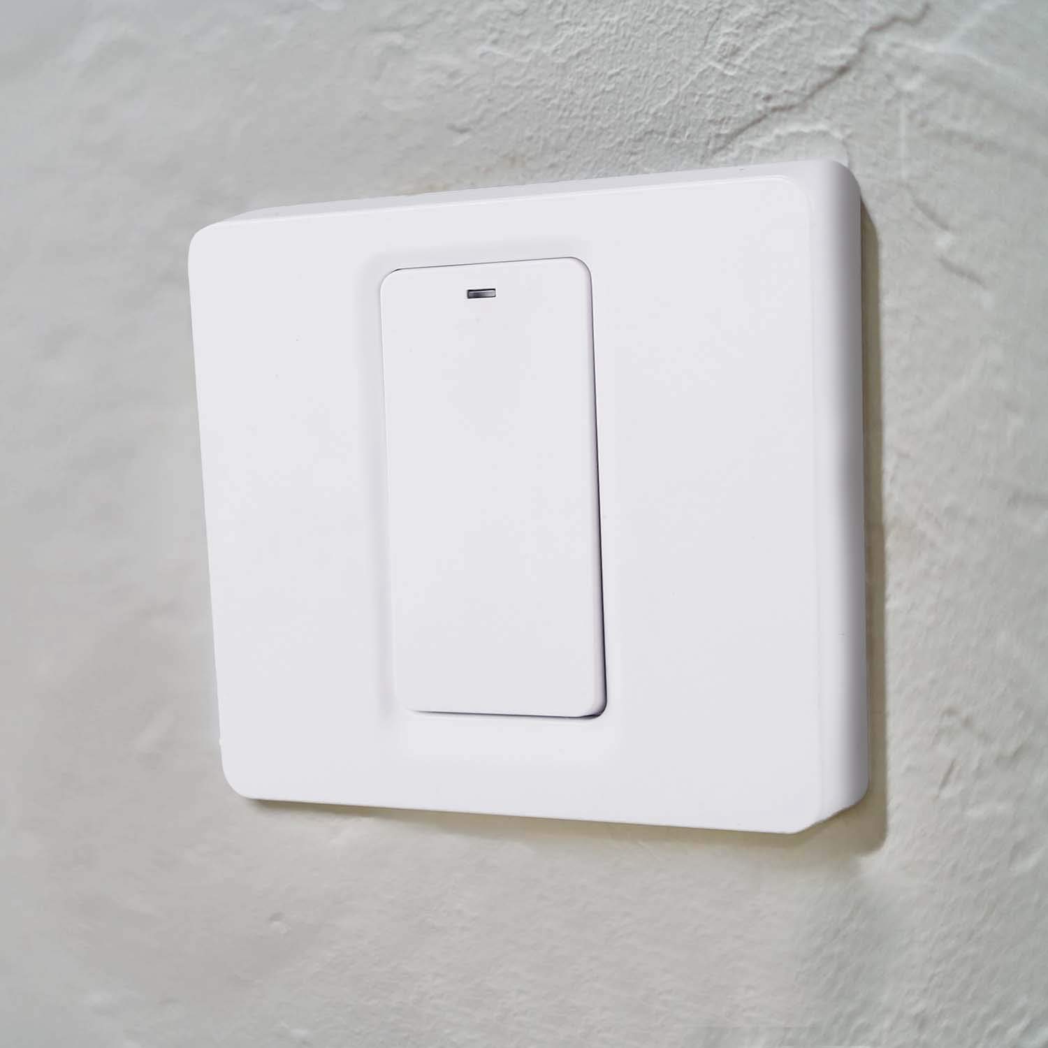Interruptor de luz, Asistente de interruptor de luz inalámbrico teledirigido de pared inteligente Wi-Fi