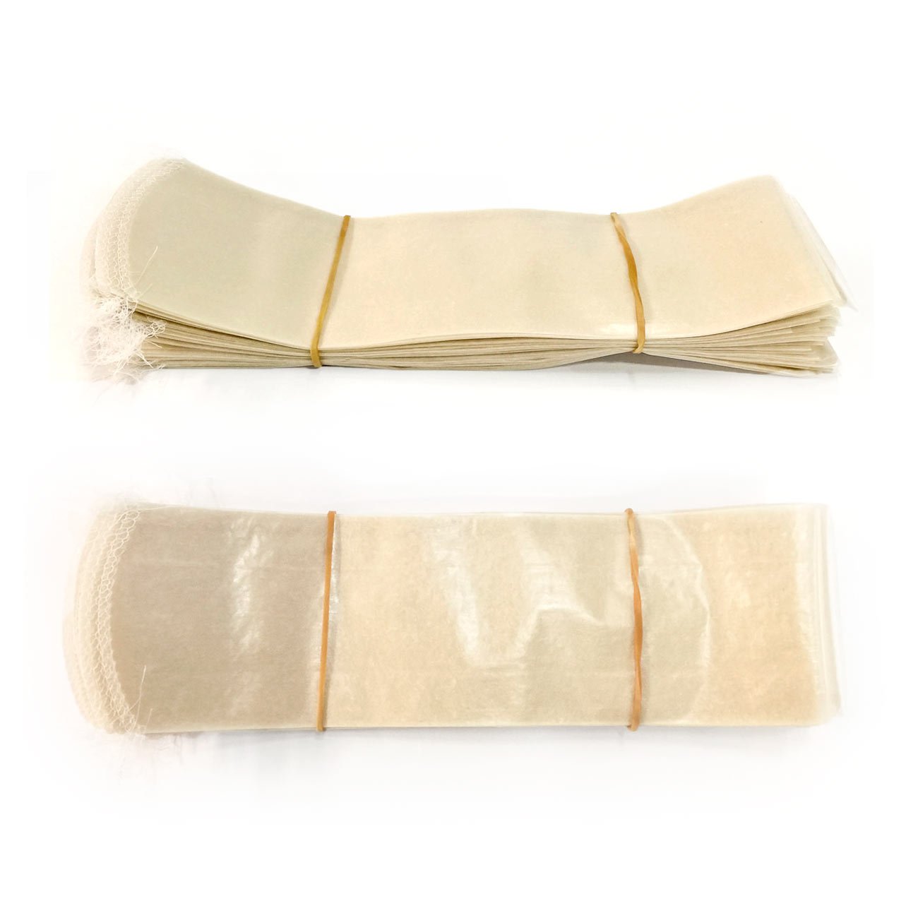 10 pezzi di Involucro Fibrous cucito budello per cotechino (Calibro 70 mm)