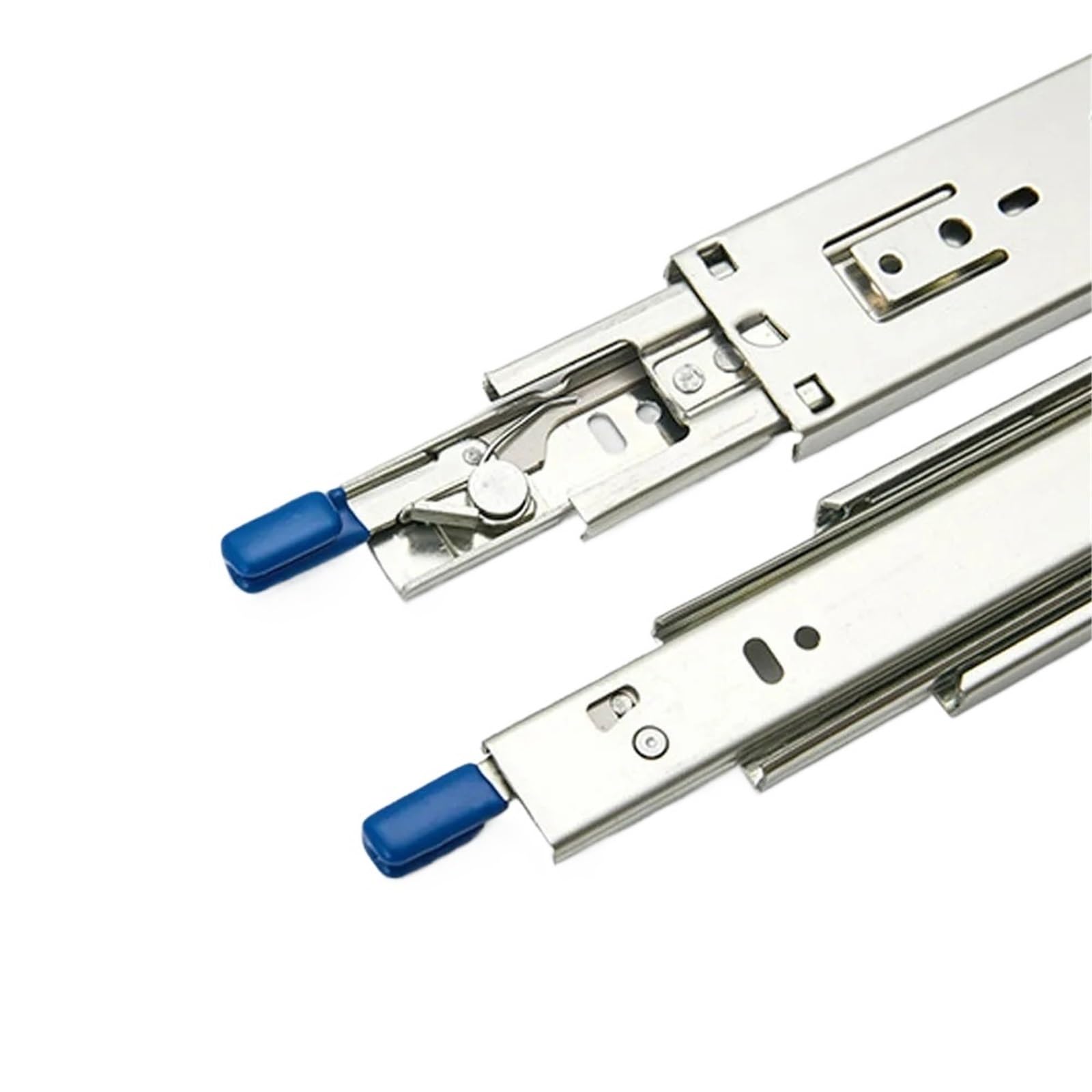 Guide per cassetti con cuscinetti a sfera montati Guide For Cassetti Resistenti A 3 Pieghe, Larghezza 45 Mm, Con Serratura(24INCH-600MM)