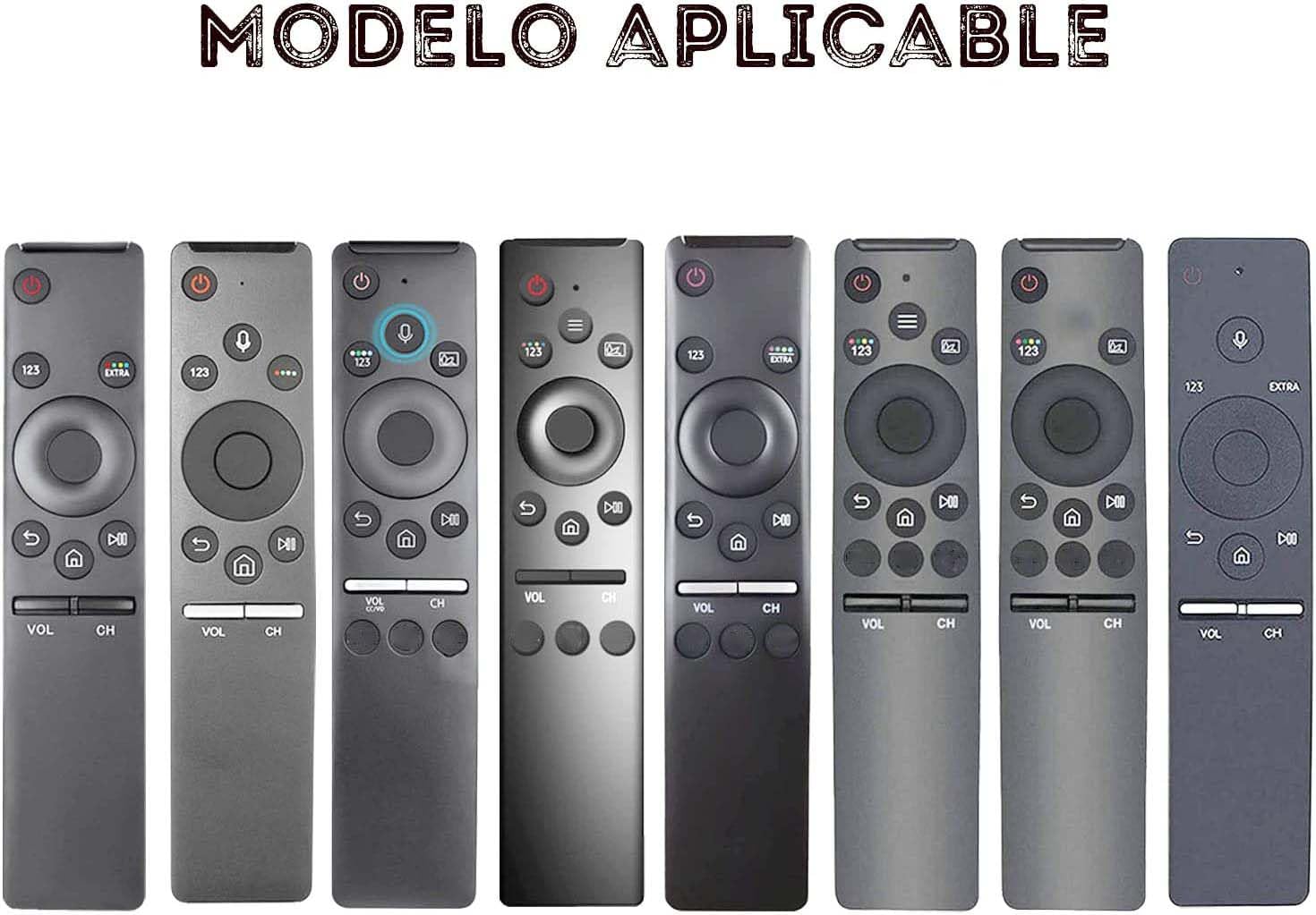 USTIYA Funda Control Remoto para Samsung Smart TV BN59-01312 BN59-01259 BN59-0124 Case Protectora de Silicona a Prueba de Golpes y Caídas (Negro)