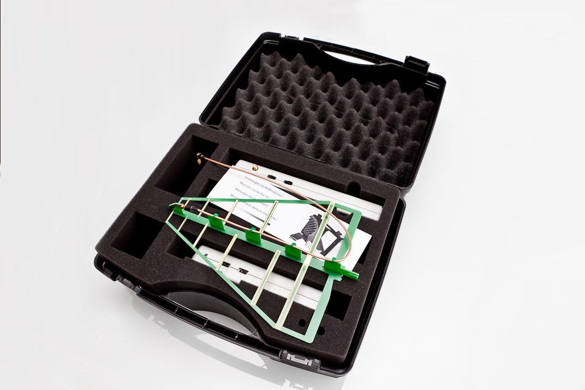 Gigahertz Solutions MK 30 Electrosmog Measuring Case, Low Frequency & High Frequency Meter (800 MHz - 3.3 GHz), Precise & Reliable Measurement of Electric & Magnetic Field Strength