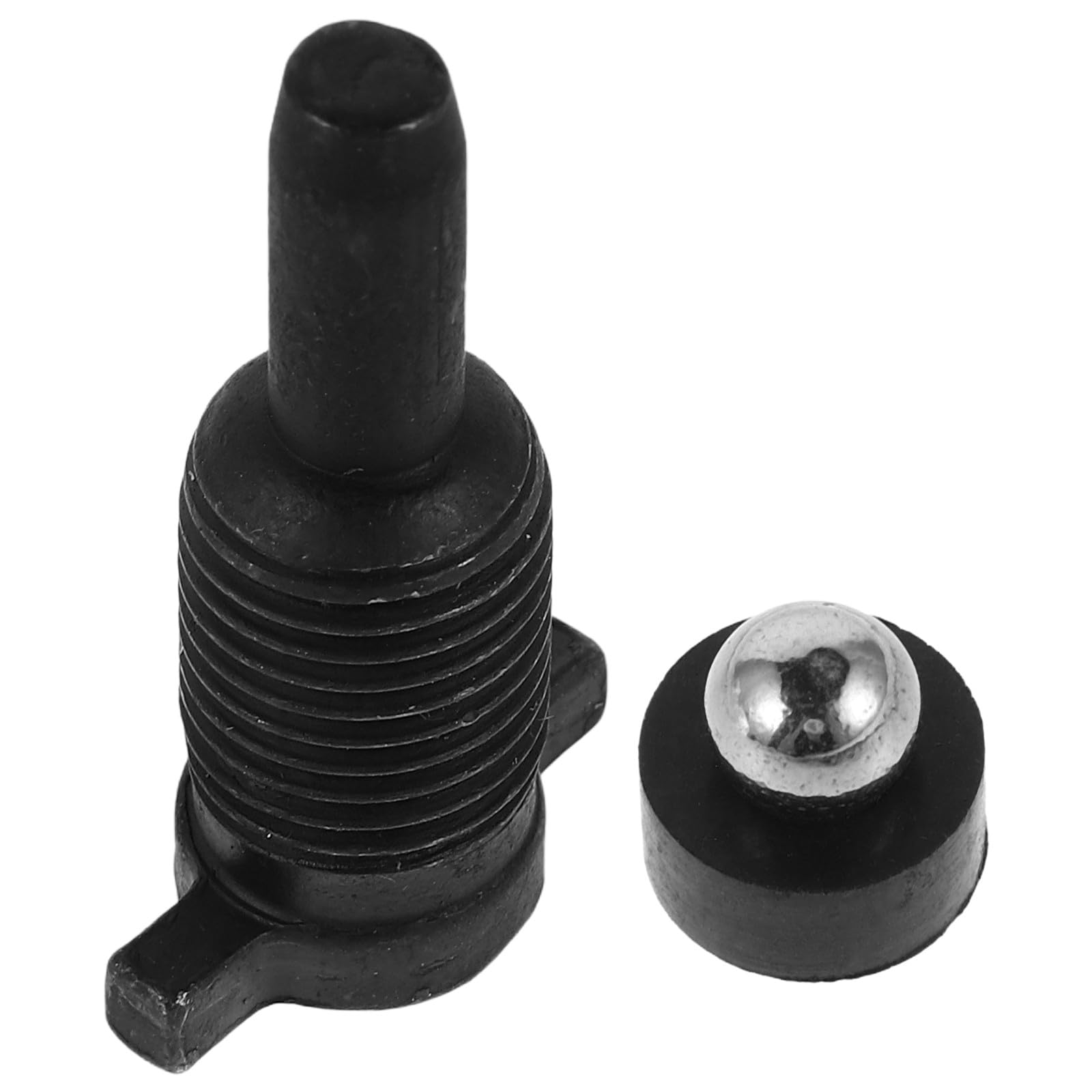 Vertical Hydraulic Jack Air Screw Seal Steel Ball for 32 Ton+ Scissor Jack Return Valve Component Small Screw Plug Compatible with Trailer and Rv