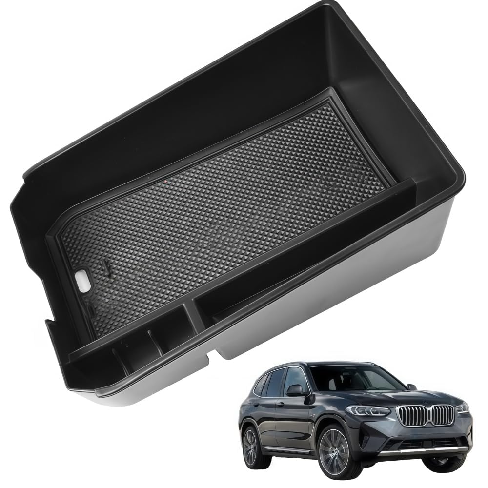Zqxltsy Centre Console Armrest Organiser for BMW X3/X4 2020
