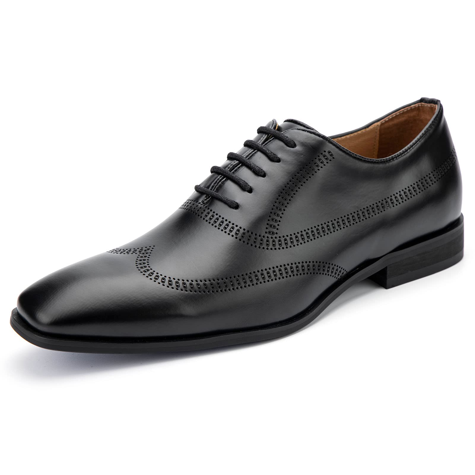 MEIJIANA Oxfords Homme Chaussure Homme Ville Chaussures à Lacets pour Hommes Chaussure Mariage Homme