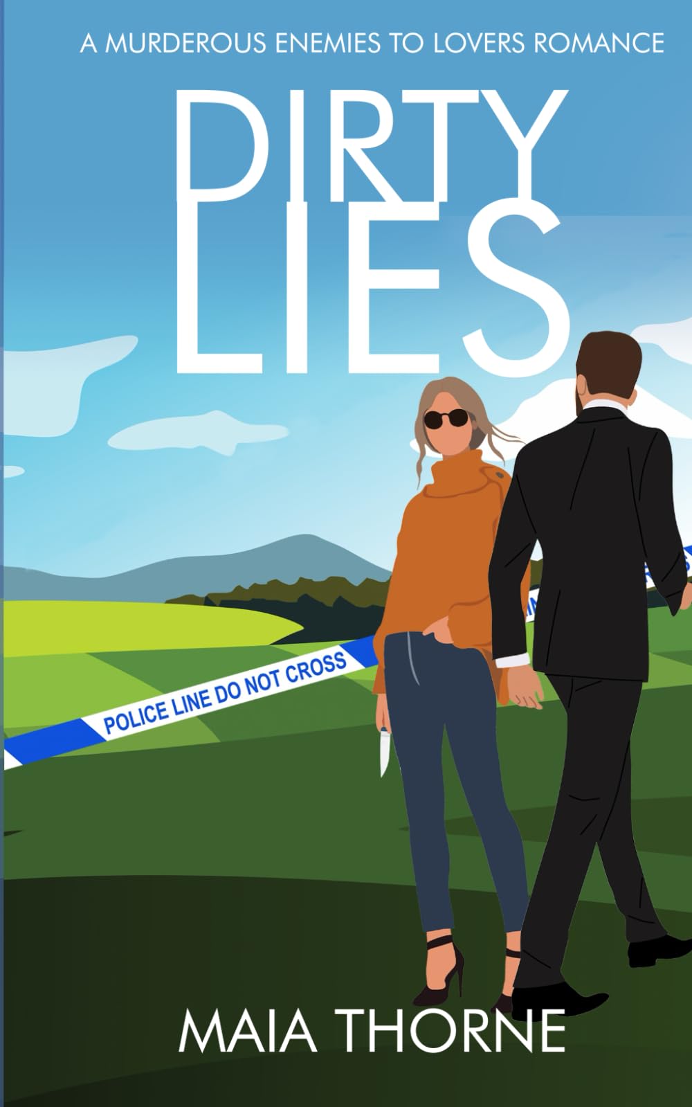 Dirty Lies: An Enemies to Lovers Romance set in an English Village