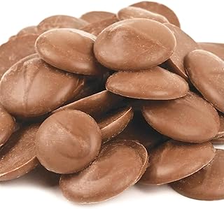 KIDU Chocolate Fountain Chocolate Melts, Melting For Cake Pops, Melting Wafers, Candy Melts Chips For Baking 3 Pound Resealable Bag (Milk New)