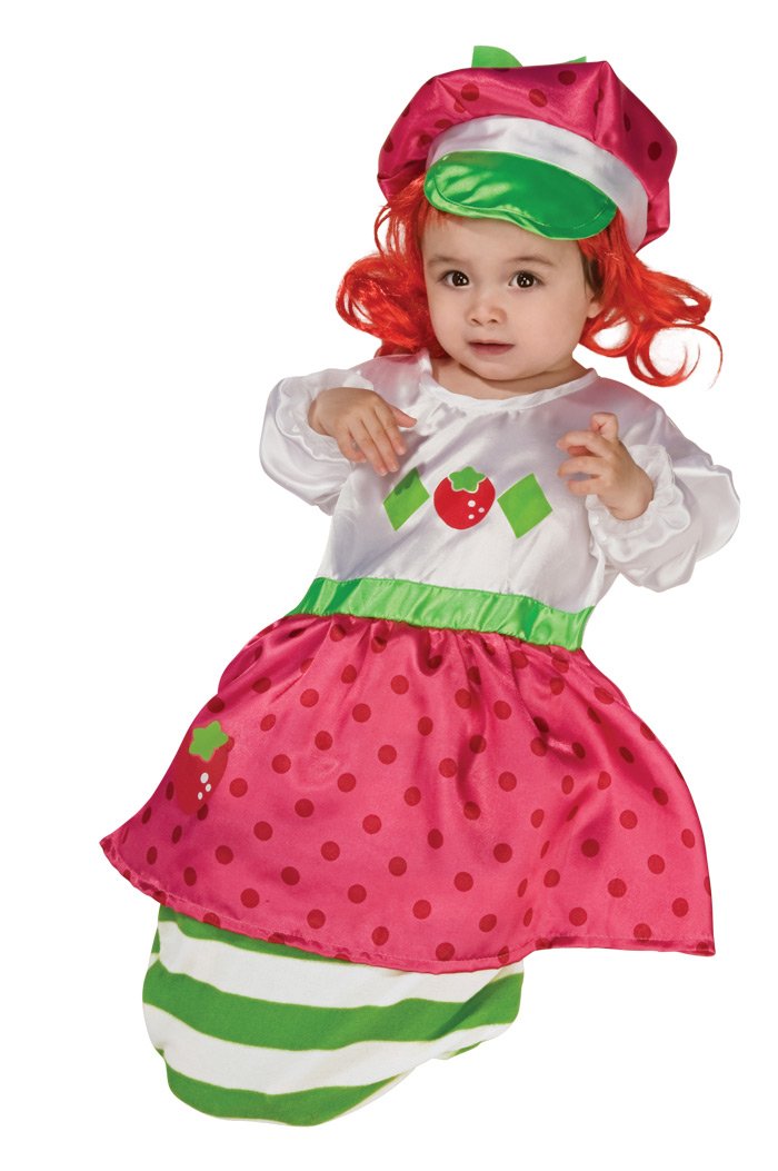Strawberry Shortcake Baby Bunting And Headpiece Costume