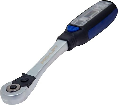 Miniatura 3 de Pro-Lift Mango de llave de trinquete 3 en 1 - Adaptador de 3 piezas de 12" 14" y 38" - Liberación rápida para enchufes con cabezal ovalado de 72