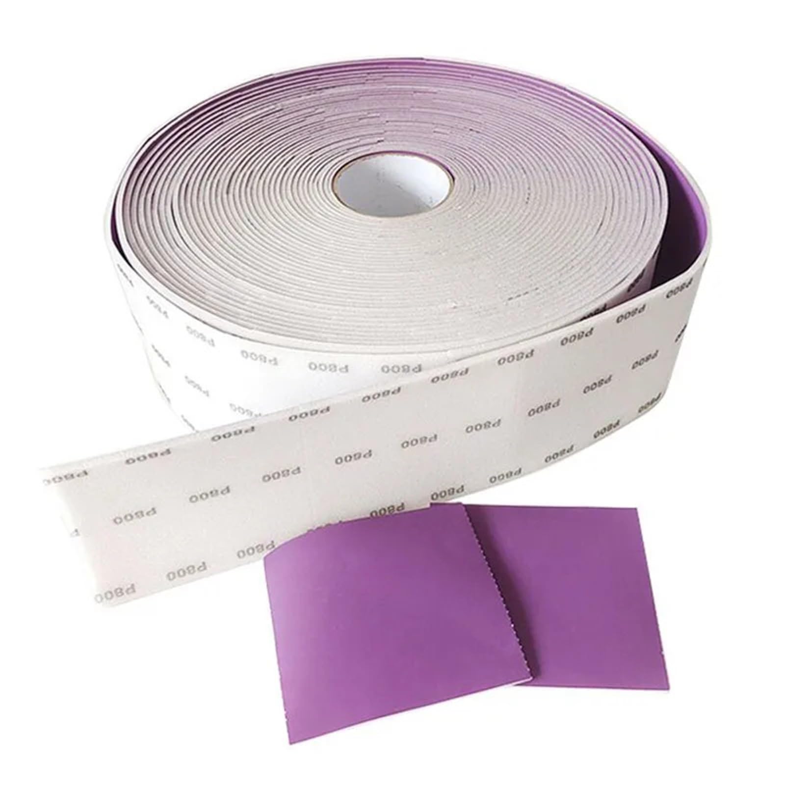 Rotoli di carta vetrata in spugna strappabili a mano for la lucidatura, molatura e il trattamento bellezza della superficie vernice dell'auto(400grit)