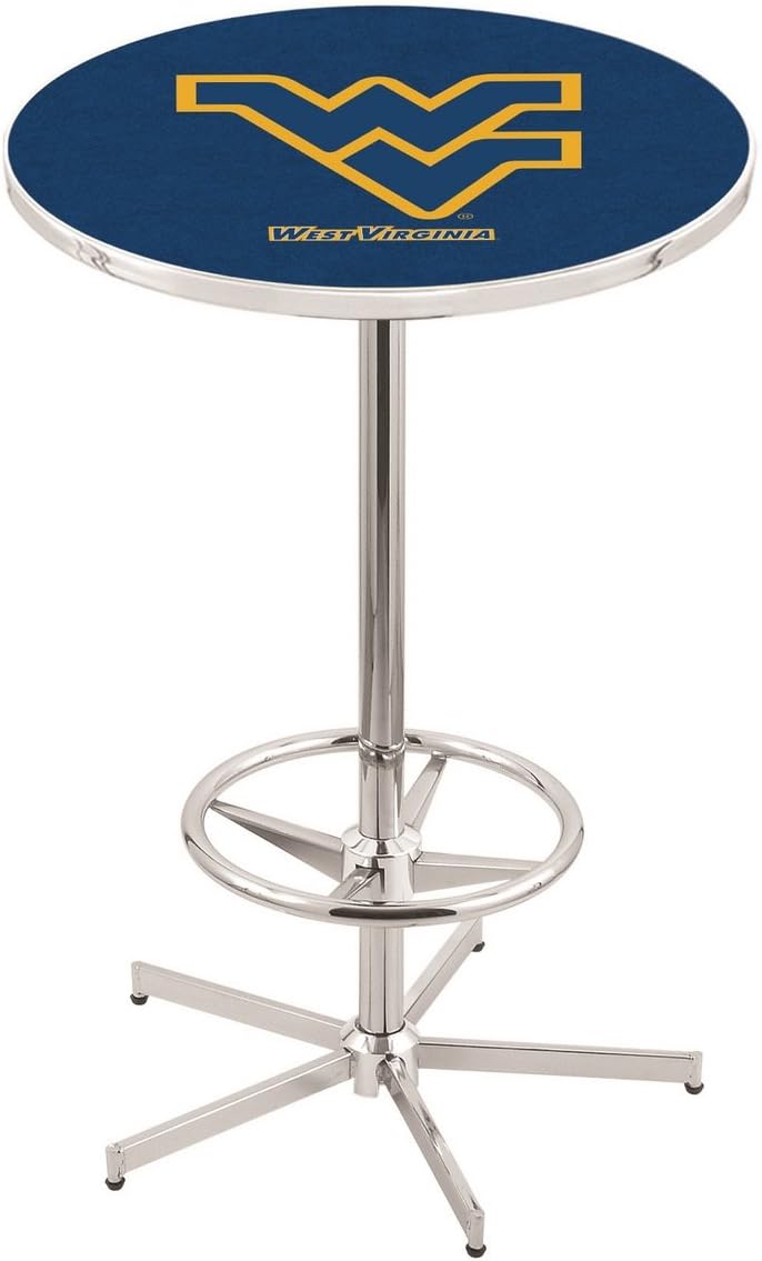 Holland Bar Stool Co. L216-42" Chrome West Virginia Pub Table