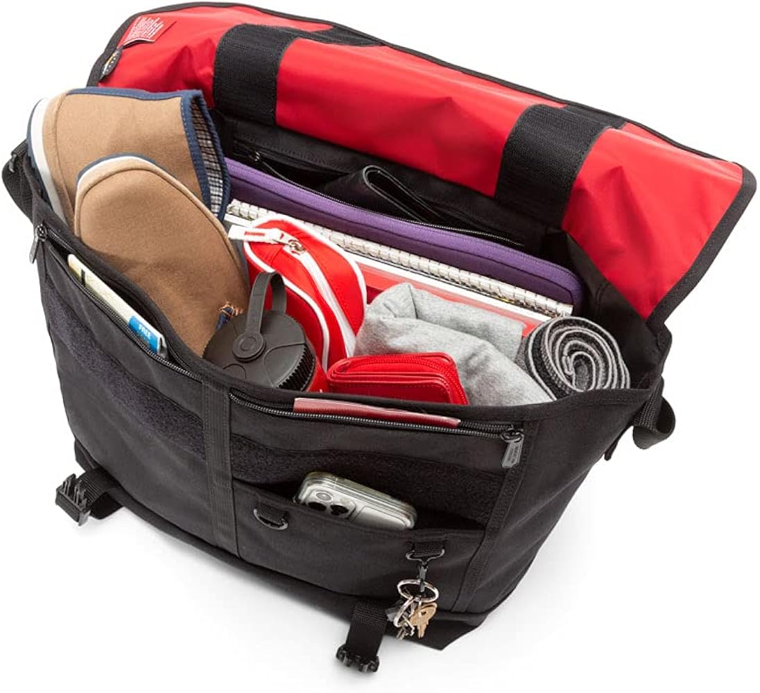 Amazon.com: Manhattan Portage New York Messenger Bag (Black